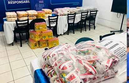 Bolsas de víveres Nueva Zona 18